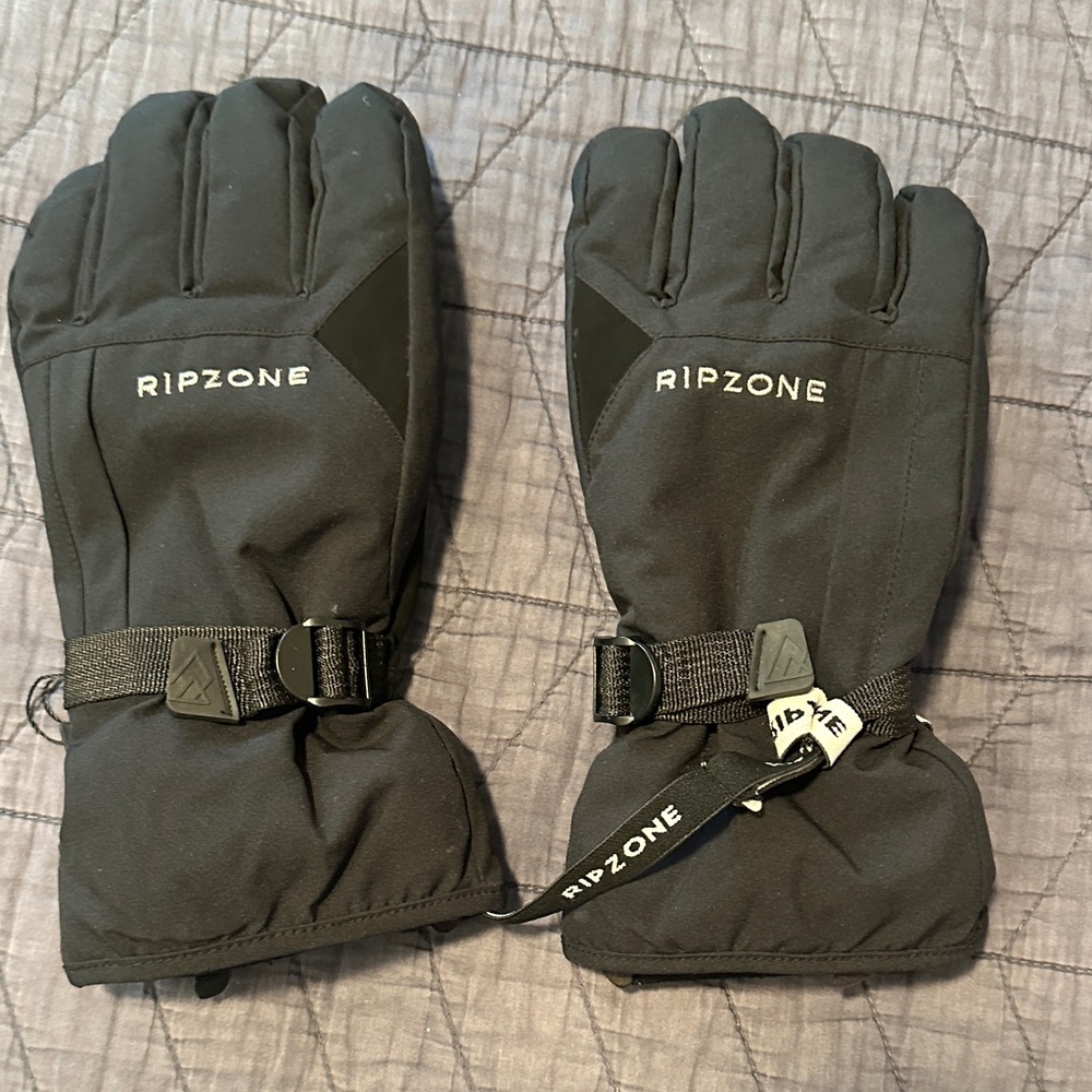 Ripzone Black Women's Gloves
